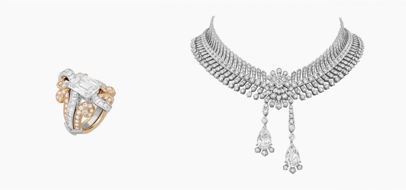 <strong>Van Cleef & Arpels</strong>, Romeo & Juliet high jewelry set featuring the Reticella necklace and the Specchio ring<br />