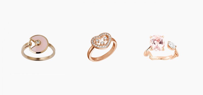 <strong>Set 7 </strong><br />
Cartier’sAmulette de Cartier ring on your index<br />
Chopard’s Happy Diamonds Icons ring on your middle finger<br />
Dior’s Diorama Précieuse ring on your ring finger