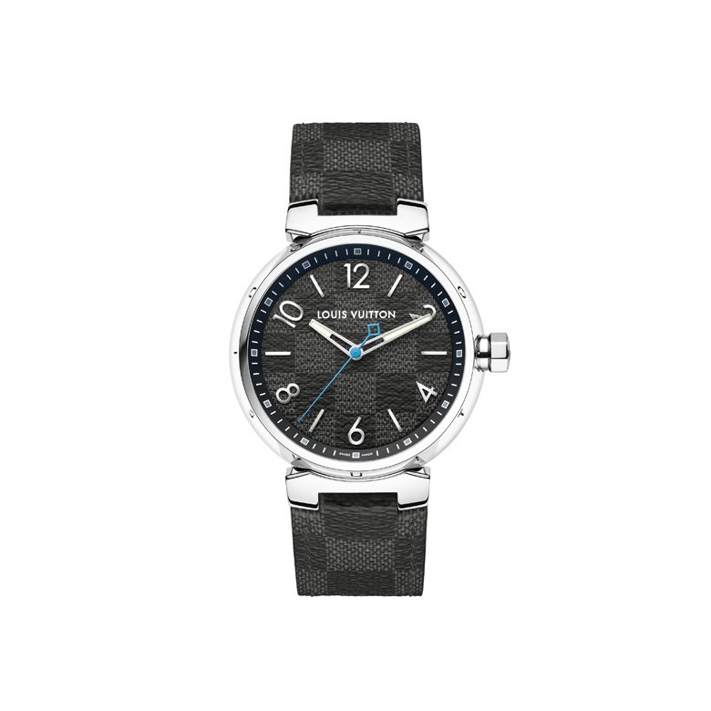 Tambour Damier Graphite watch