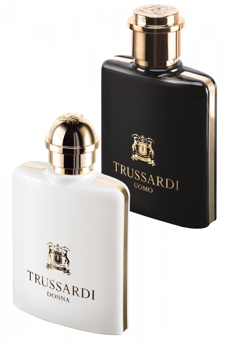 Trussardi Donna and Trussardi Uomo a Black and White Affair Azyaamode