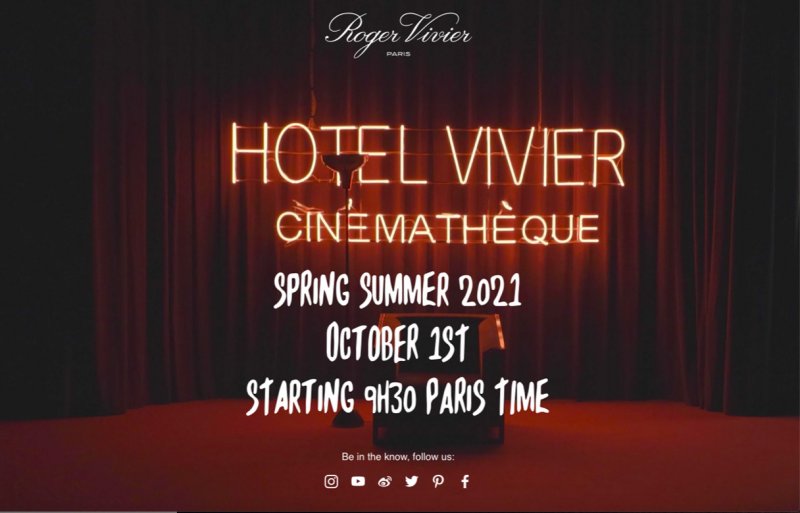 Live Streaming - Roger Vivier Spring-Summer 2021 Interactive Movie
