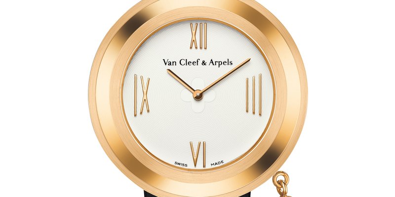 Van Cleef & Arpels Charms Gold Watch 