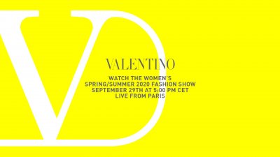 بث حي - عرض أزياء مجموعة ربيع وصيف 2020 من فالنتينو
