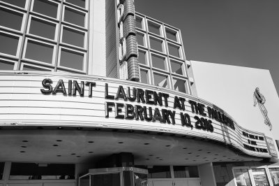 Saint Laurent at the Palladium, Another Artistic Show