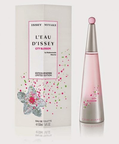 Issey Miyake's New Fragrance Blooms across Cities