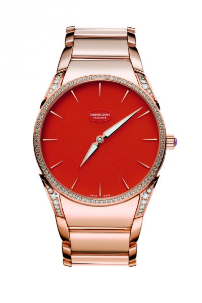 ساعة Tonda 1950 Poppy من دار بارميجياني فلورييه