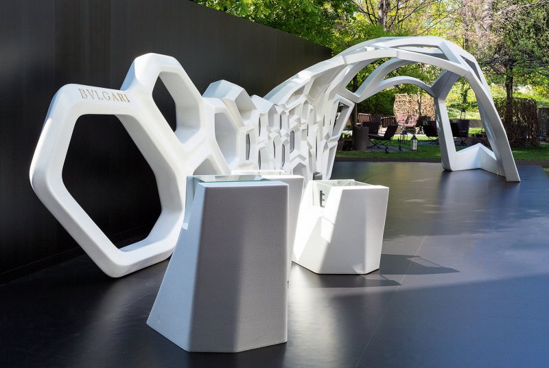 Zaha Hadid Creates a Bulgari Installation for Milan’s Design Week